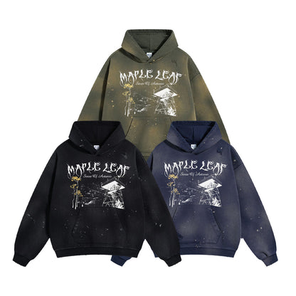 Spray-Dye Print Oversize Hoodie WN9984