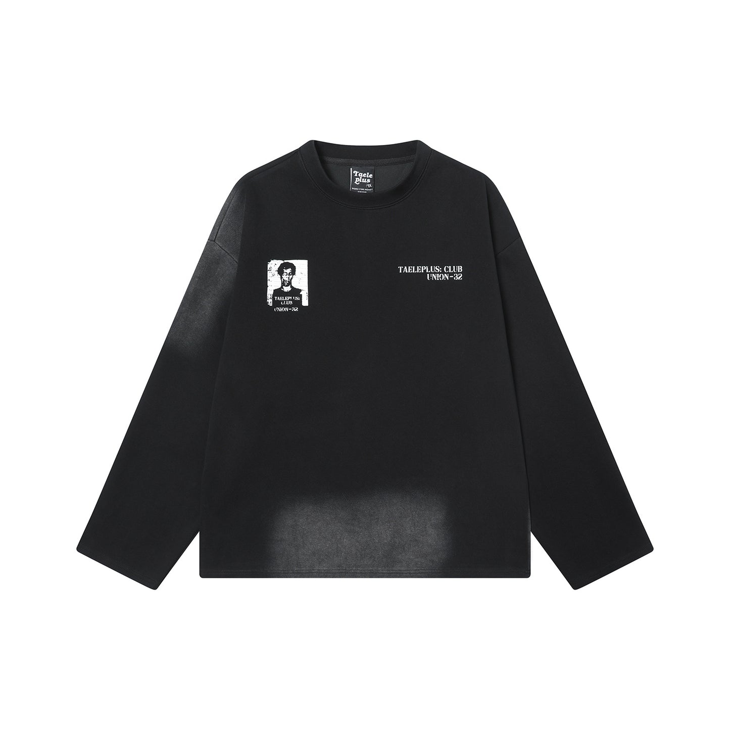 Portrait Logo Print Long Sleeve T-Shirt WN25774