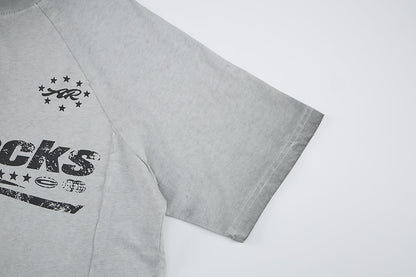 Washed Logo Print Short Sleeve T-Shirt WN25811
