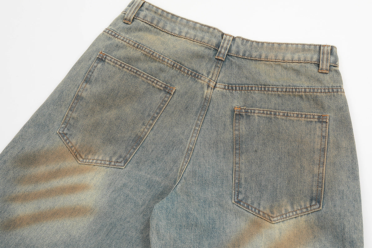 Wash Straight Denim Jeans WN25602