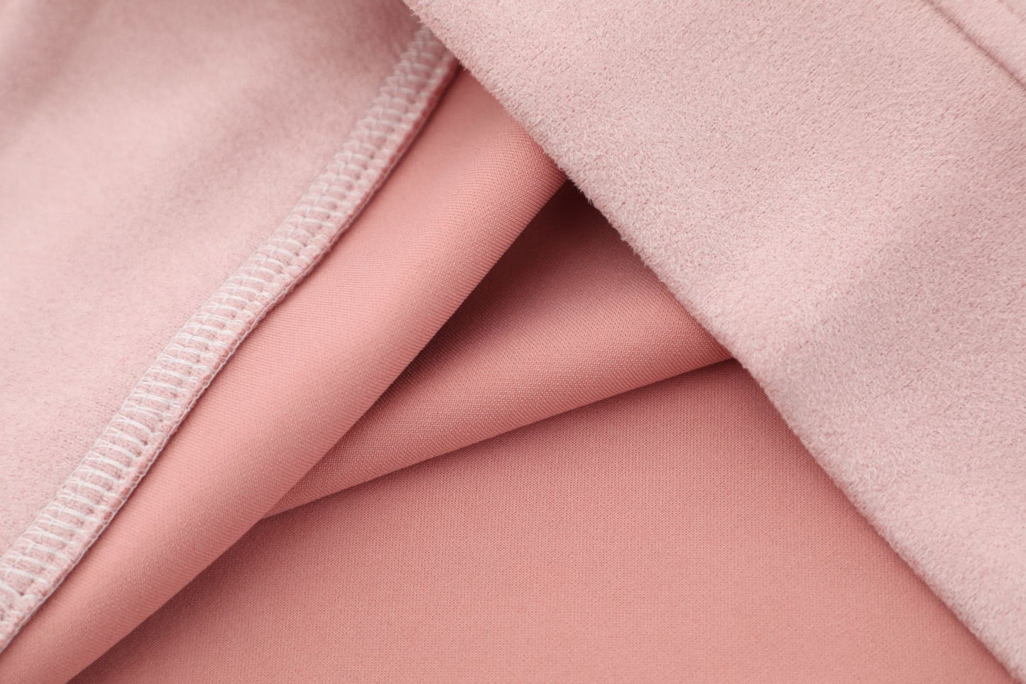 Letter Embroidery Suede Print Sweatshirt WN12697