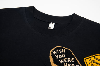 Heavyweight 8 Ball Graphic Oversize Short Sleeve T-Shirt WN26158