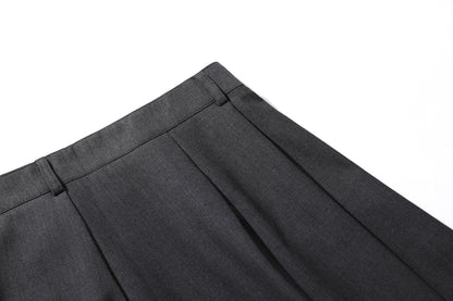 Pleats Cropped Pants WN25445