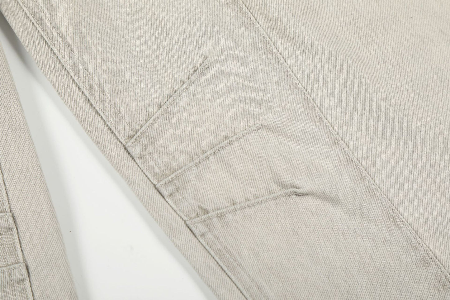 Panel Curved Wide Leg Cargo Pants WN25900