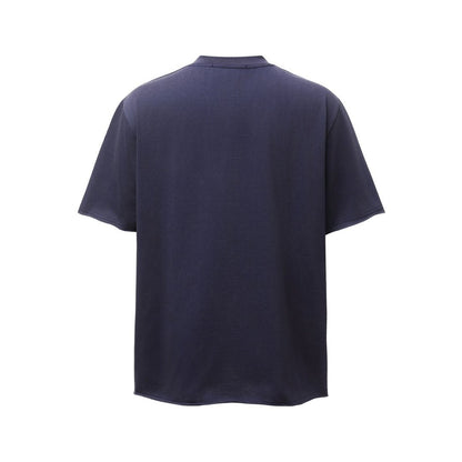 Neck Letter Short Sleeve T-Shirt WN26768