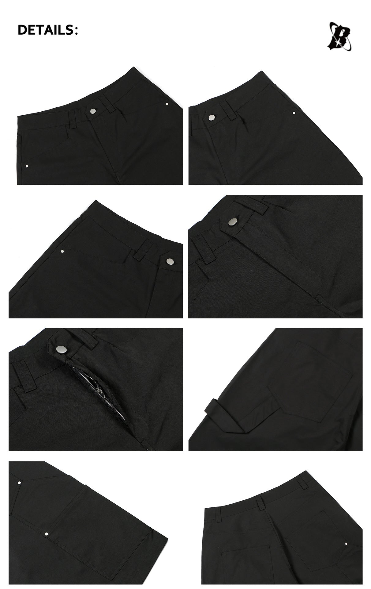 3D Panel Cargo Half Pants WN26404