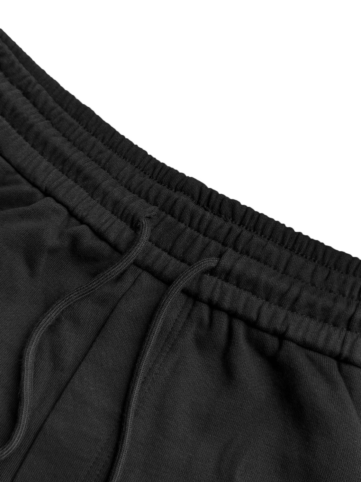 Zipper Script Print Sweatpants WN27060