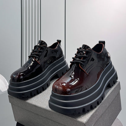 Patent Chunky Platform Shoes WN24673