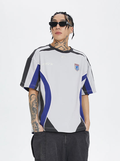 Graphic Heavyweight Sports Jersey T-Shirt WN12202