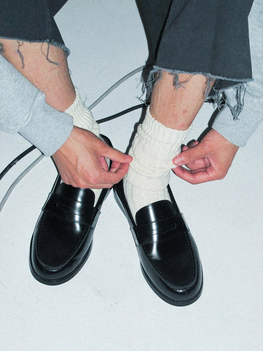 Matte Full-Grain Leather Loafers WN20768