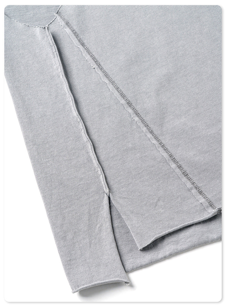 Washed Oversize Sleeveless T-Shirt WN6069