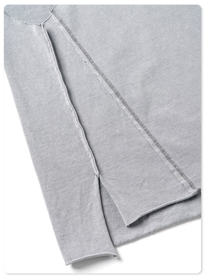 Washed Oversize Sleeveless T-Shirt WN6069