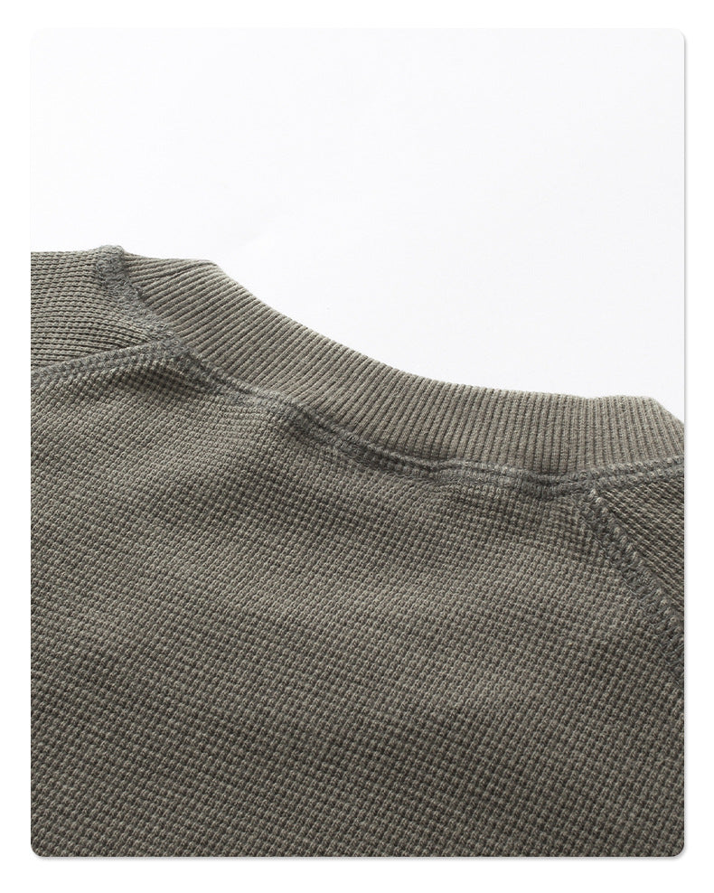 Washed Wax Print Long Sleeve T-Shirt WN7799