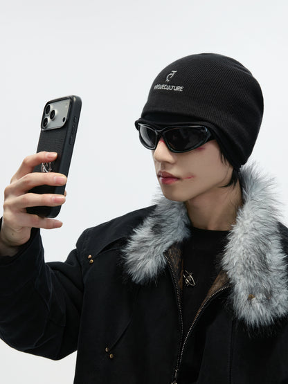 Fleece Lining Windproof Knit Hat WN22626