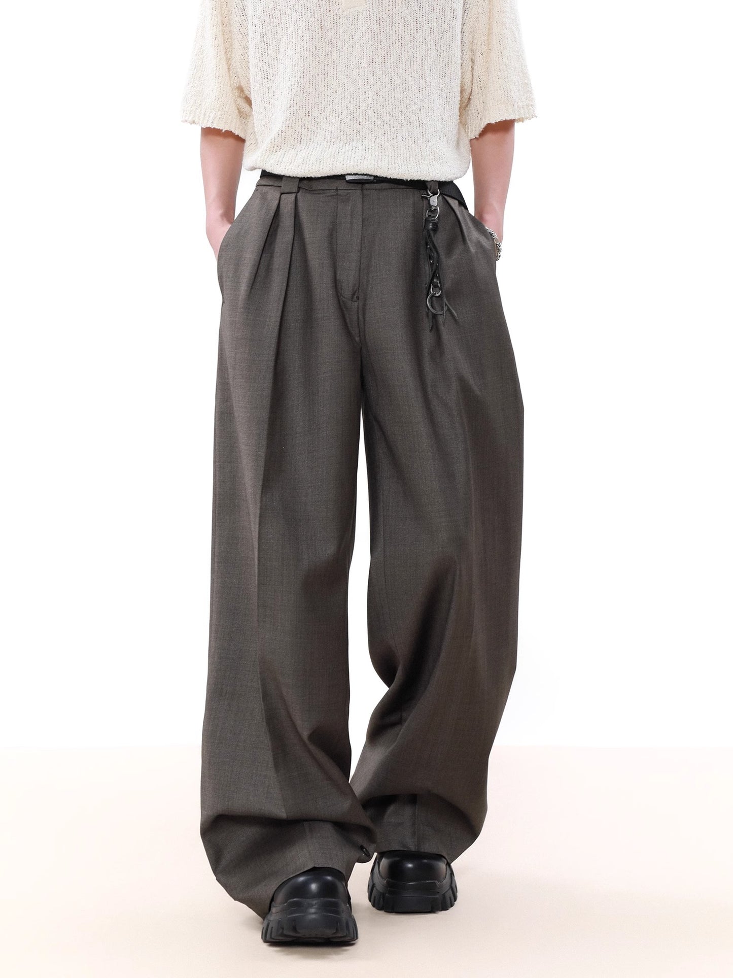 Tuck-in Wide Leg Trousers WN7568