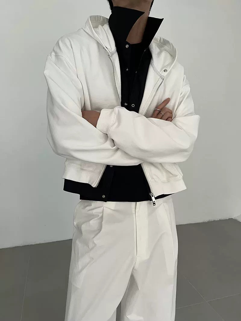 Short Zipper Hoodie WN21537