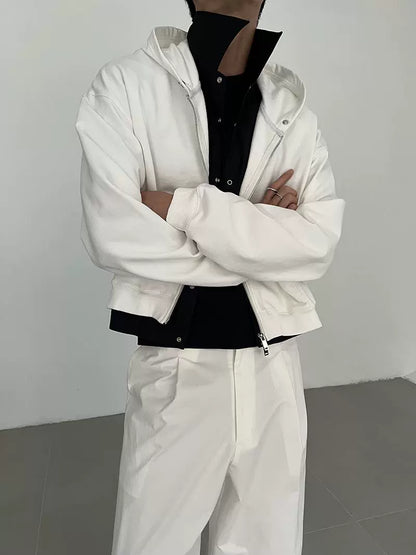 Short Zipper Hoodie WN21537