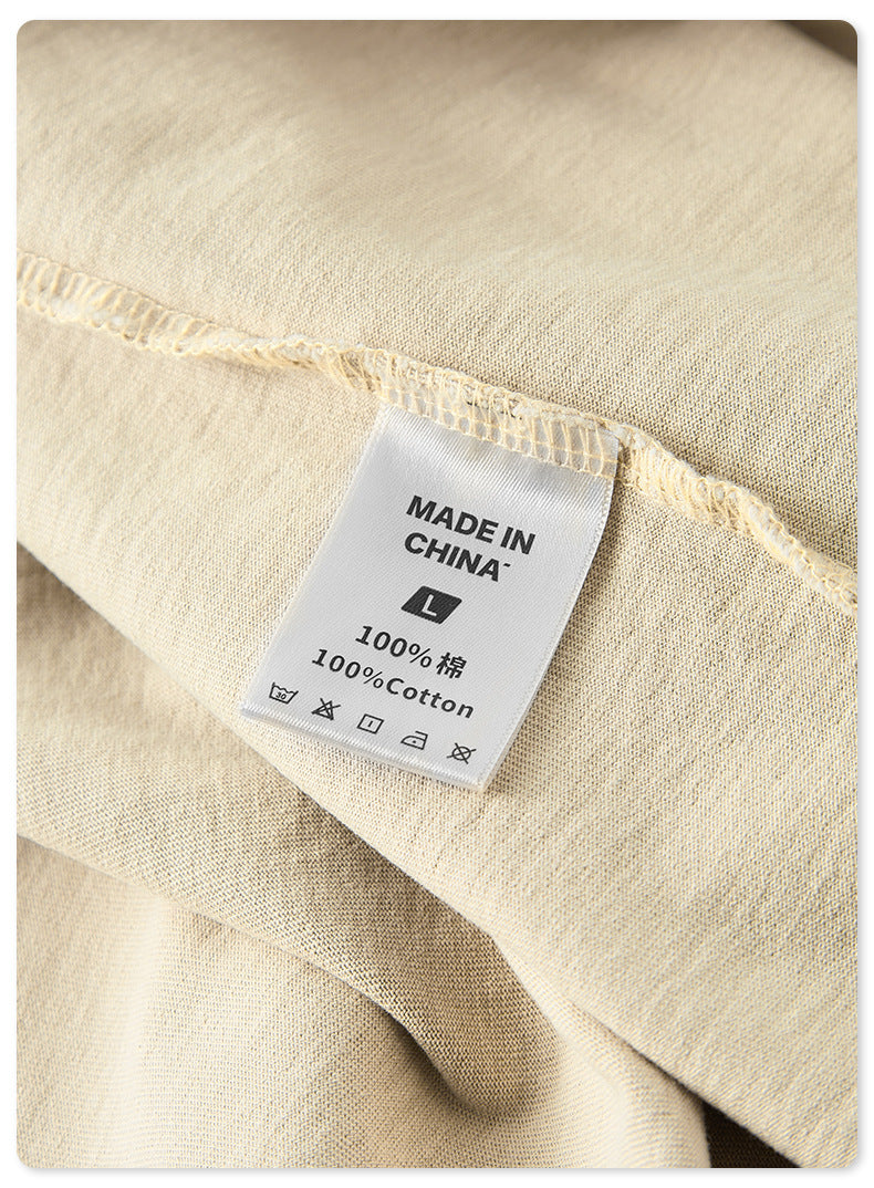 Washed Oversize Tank Top T-shirt WN6447