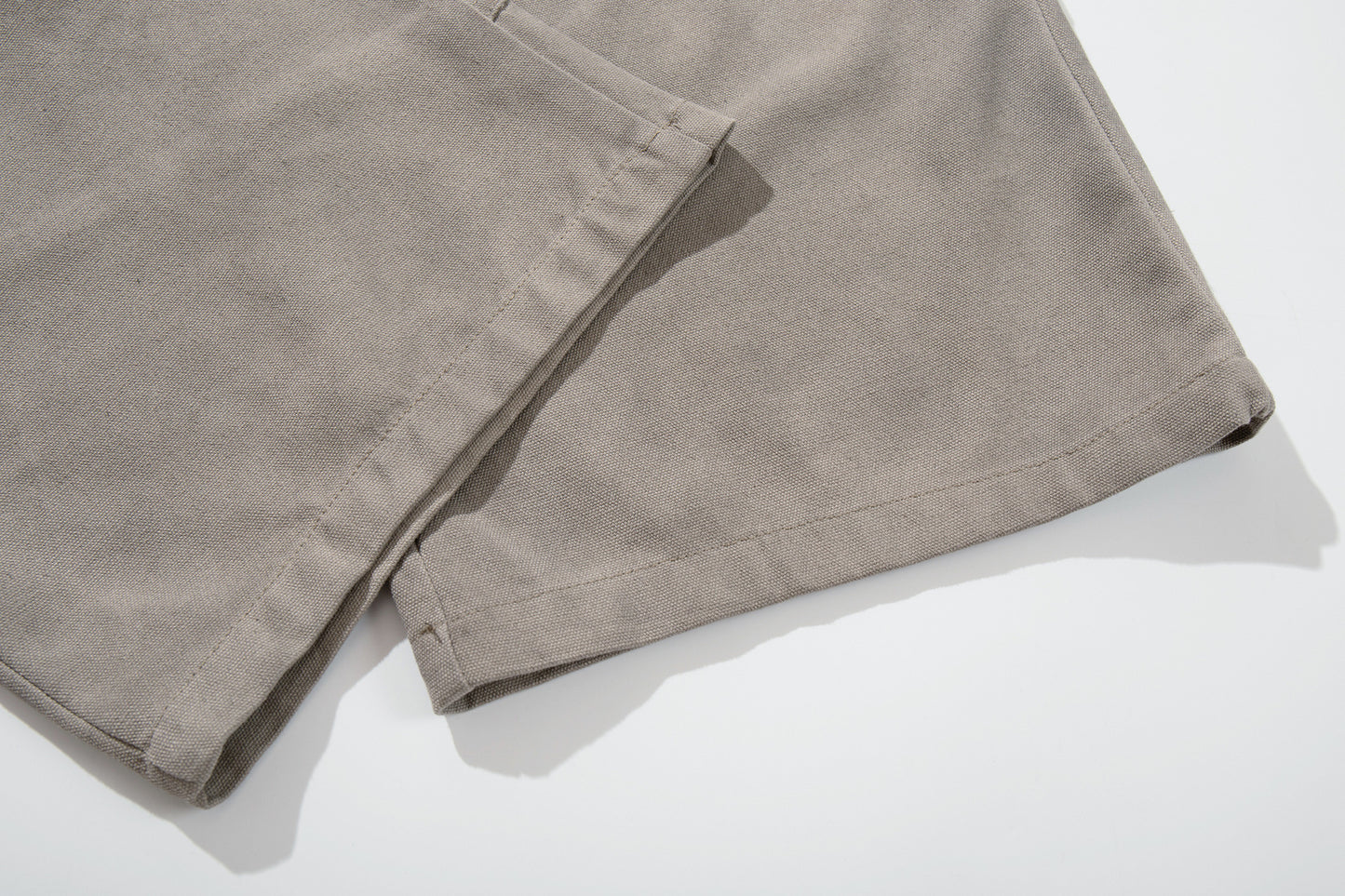 Washed Paint Studs Detail Wide Leg Pants WN25436