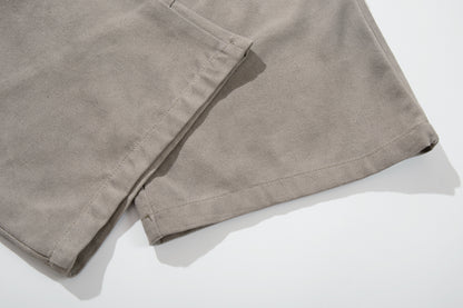 Washed Paint Studs Detail Wide Leg Pants WN25436