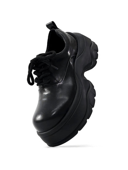 Platform Design PU Leahter Sneakers WN19109