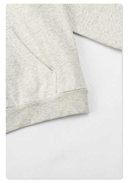 Oversize Print Pullover Hoodie WN9948