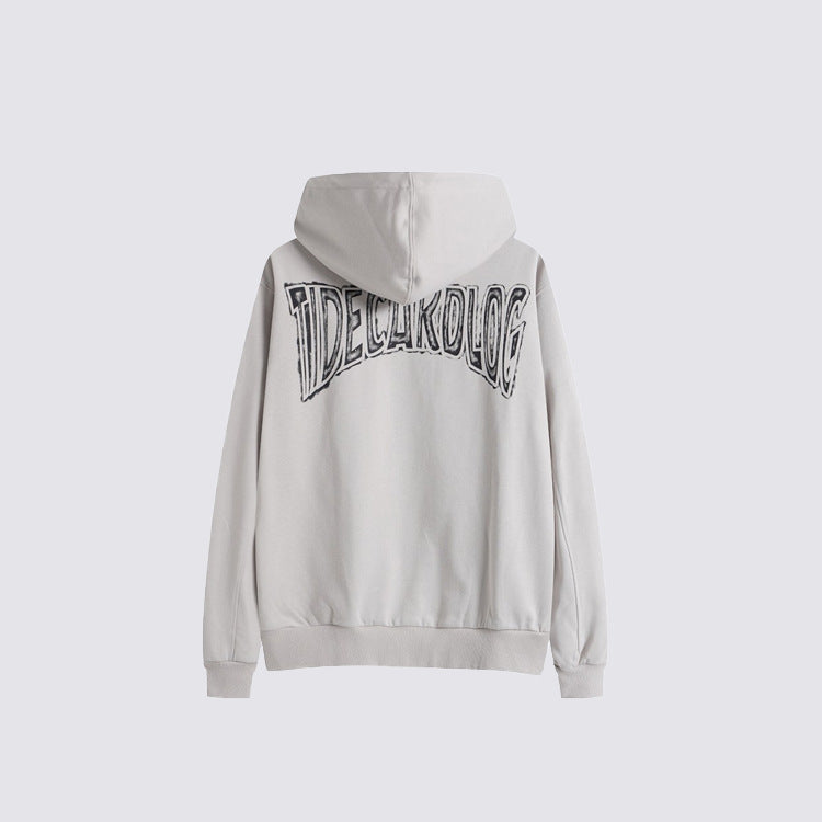 Letter Graphic Print Hoodie WN27987