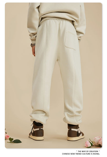 Wide-leg Washed Sweatpants WN6462