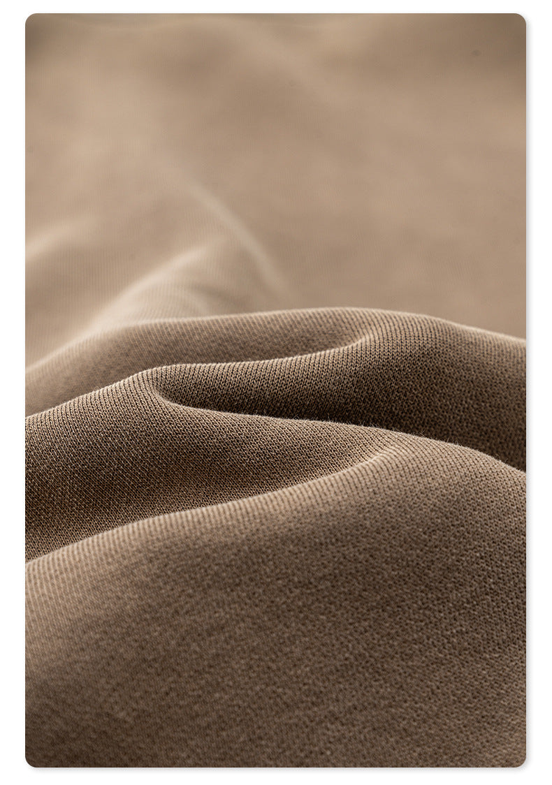 Oversize Fleece Lining Washed Pullover Hoodie WN9924