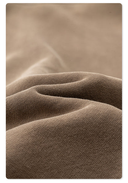 Oversize Fleece Lining Washed Pullover Hoodie WN9924