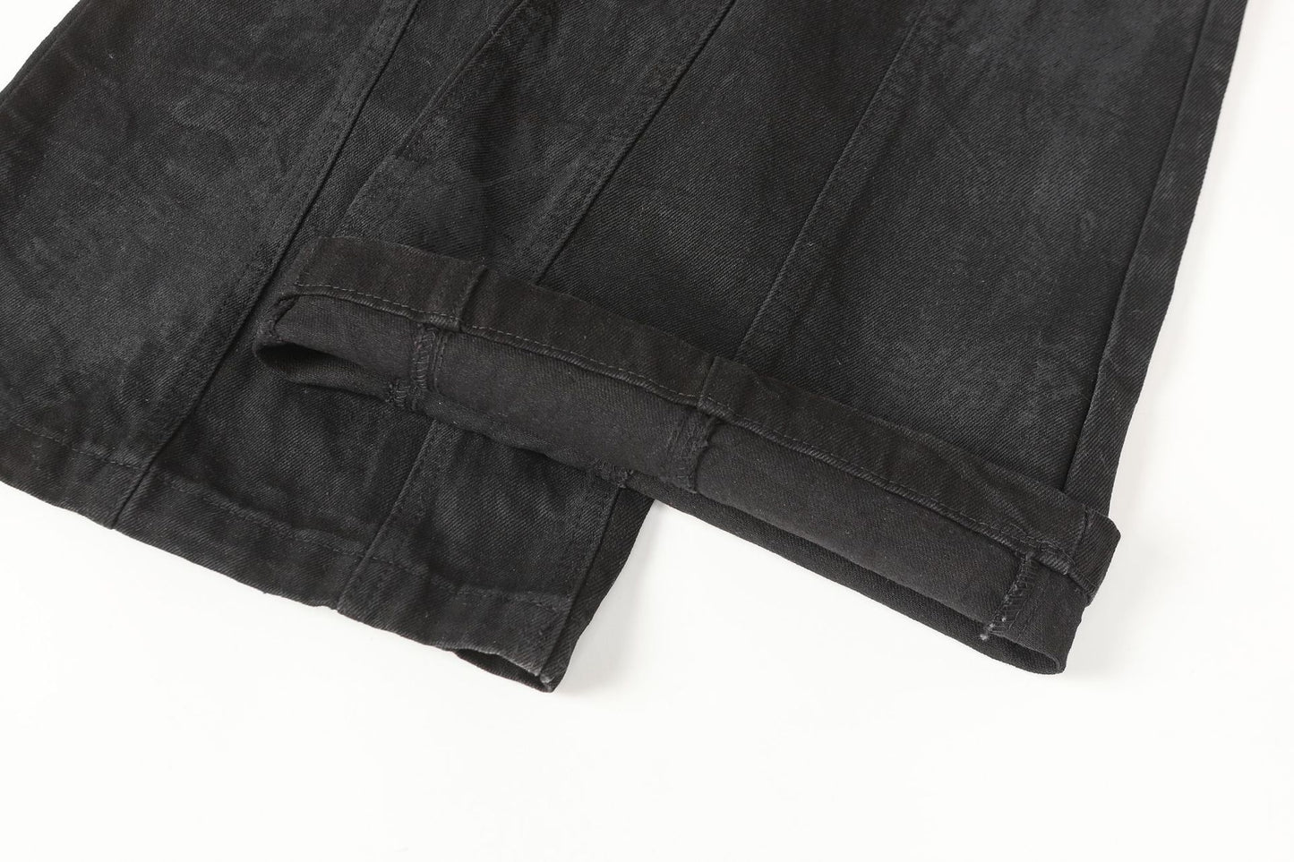 Wash Tapered Full-Length Denim Jeans WN25666
