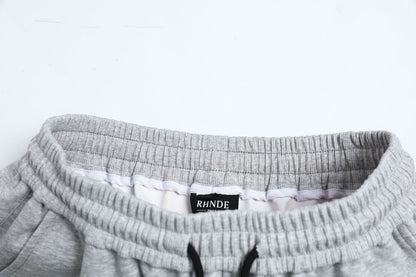 Deconstruction Curved Leg Wide Leg Sweatpants WN26160