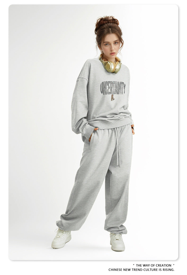 Oversize Round Neck Sweatshirt WN9939