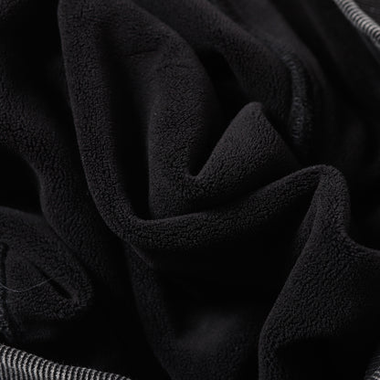 Washed Fleece-Lined Zipper Hoodie WN12652