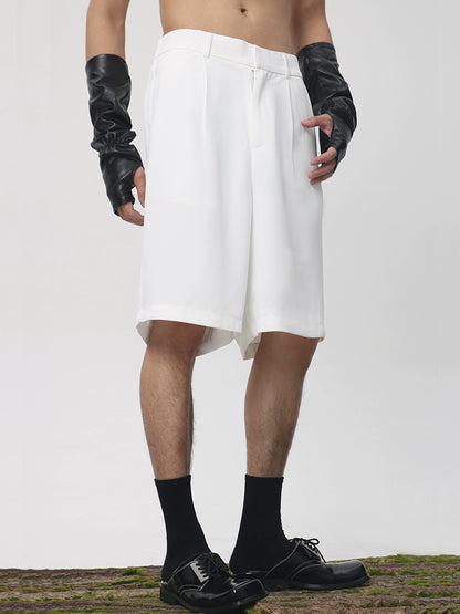 Draped Tailored Half Pants WN18643