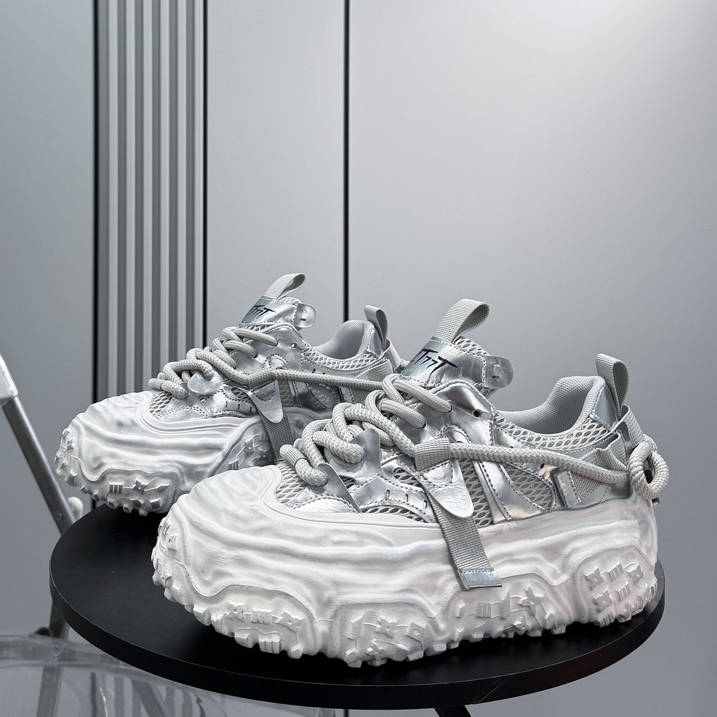 Breathable Thick-Sole Height-Increasing Dad Sneakers WN24761