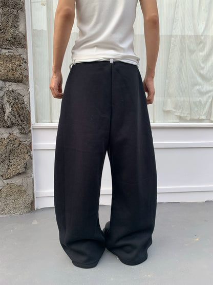 Drawstring Scimitar Wide Leg Pants WN19800