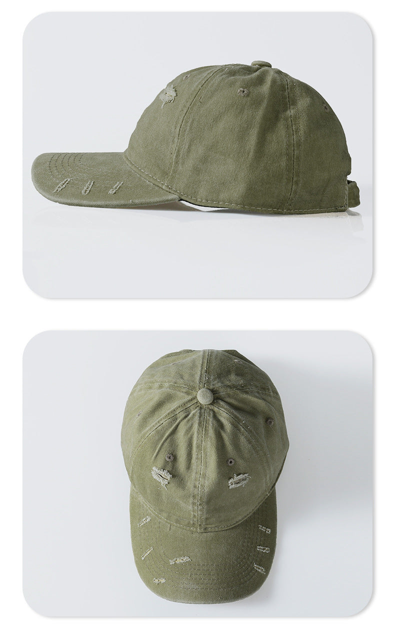 Damage Washed Baseball Cap WN6618