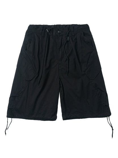 Large Pocket Workwear Wide Leg Short Pants WN5687