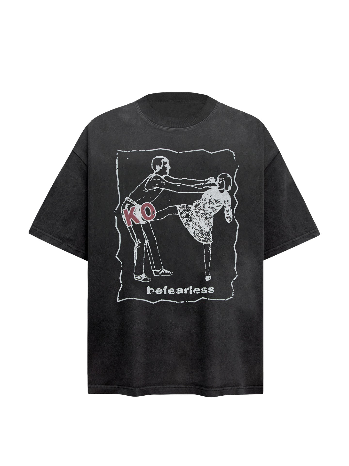 Graffiti Art Graphic Short Sleeve T-Shirt WN26276