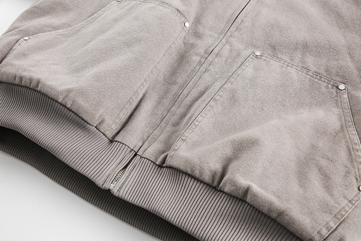 Fur Collar Sherpa-Lining Hooded Padded Jacket WN11363