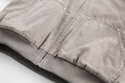 Fur Collar Sherpa-Lining Hooded Padded Jacket WN11363