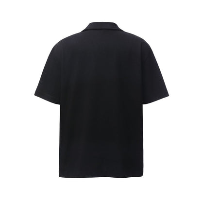 Gradient Sequin Embroidered Polo Shirt WN26802