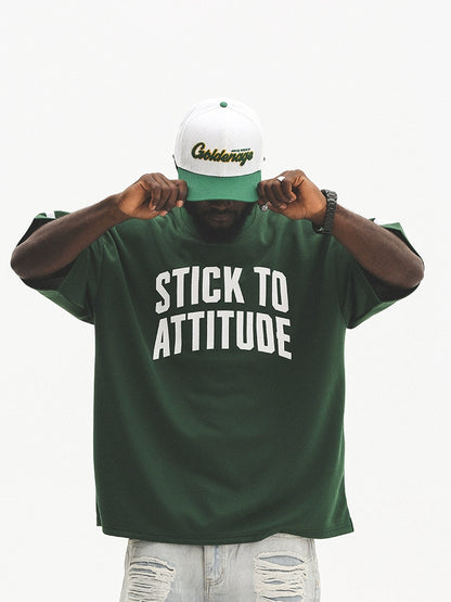 Graphic Letter Print Short Sleeve T-Shirt WN17766