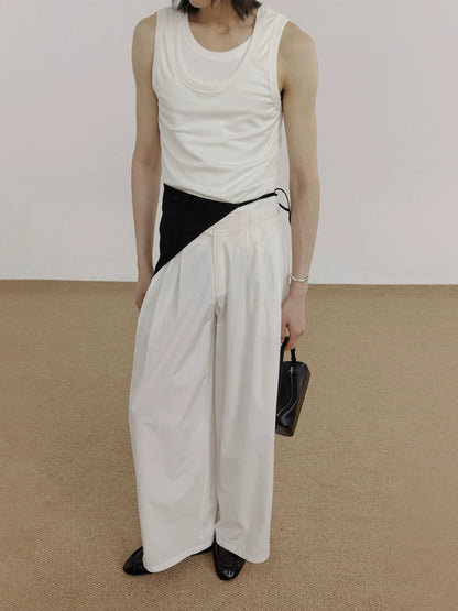 Pleated Wide Leg Pants WN21565