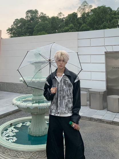 Washed Color Denim Jacket WN19762