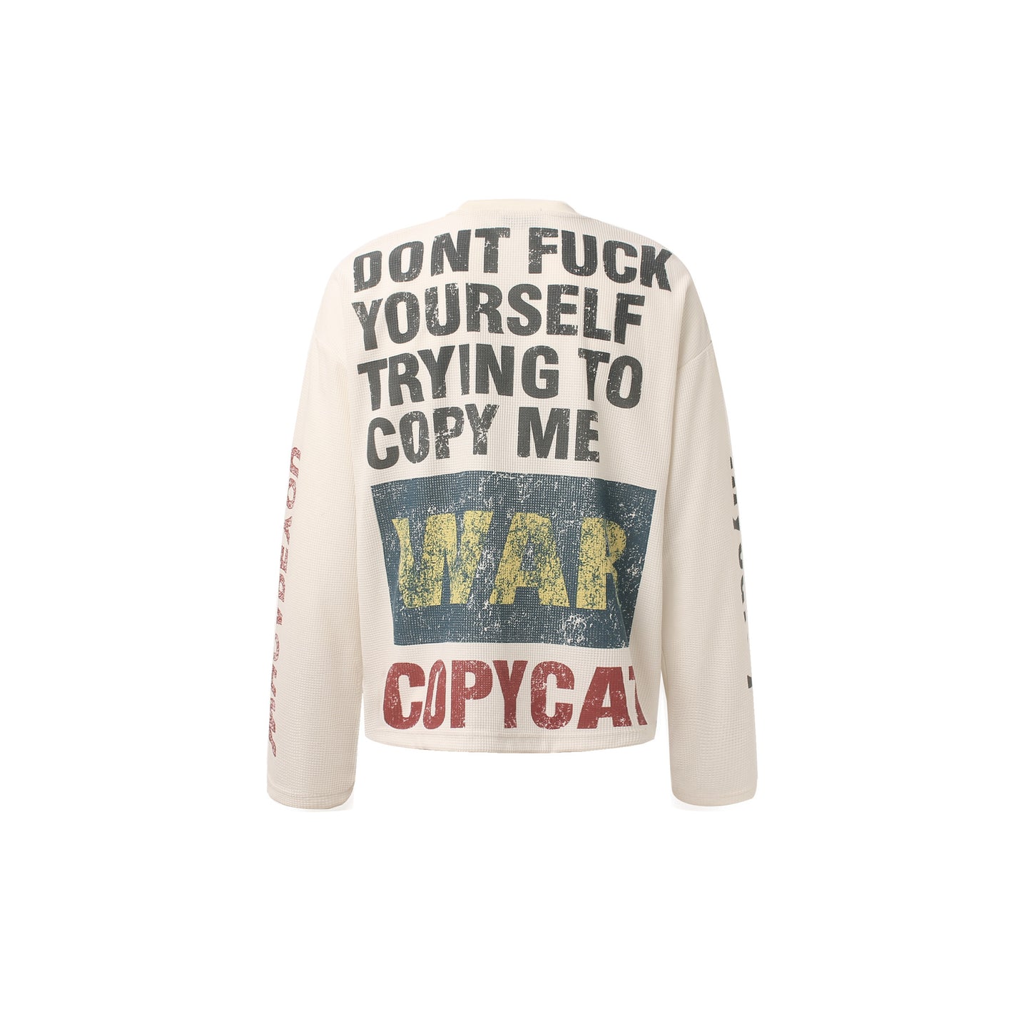 Portrait Graphic Waffle Long Sleeve T-Shirt WN26010