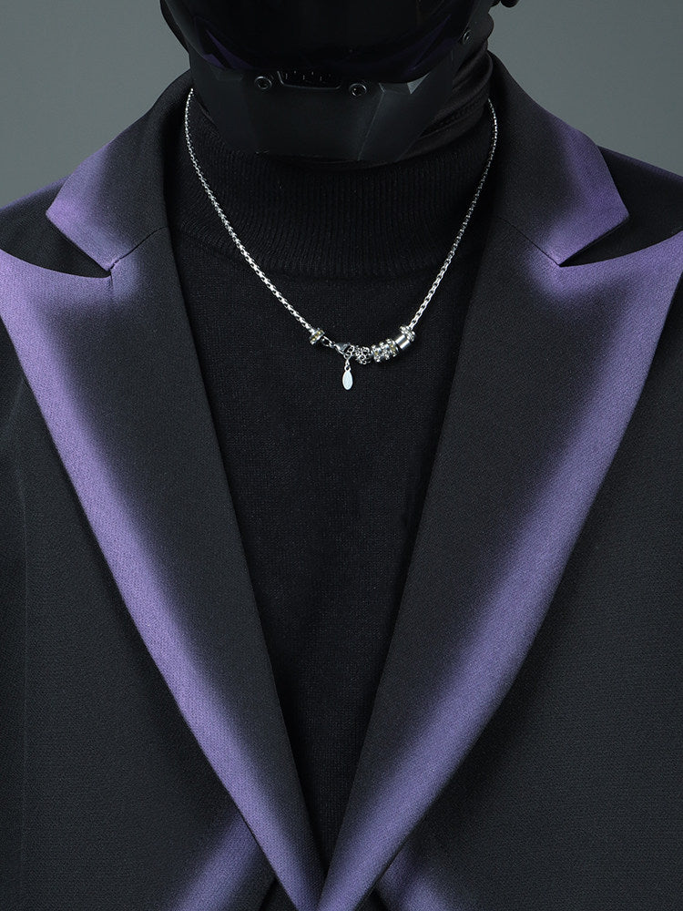 Oversize Line Design Tailored Jacket & Line Design Stragiht Trousers Setup WN23707