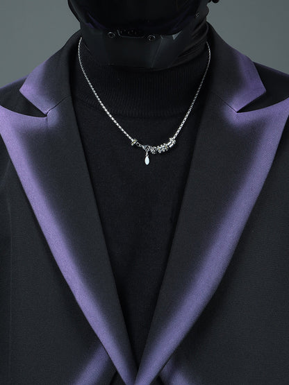 Oversize Line Design Tailored Jacket & Line Design Stragiht Trousers Setup WN23707