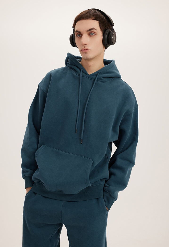 Fleece Linning Oversize Hoodie & Fleece Linning Sweatpants WN9945